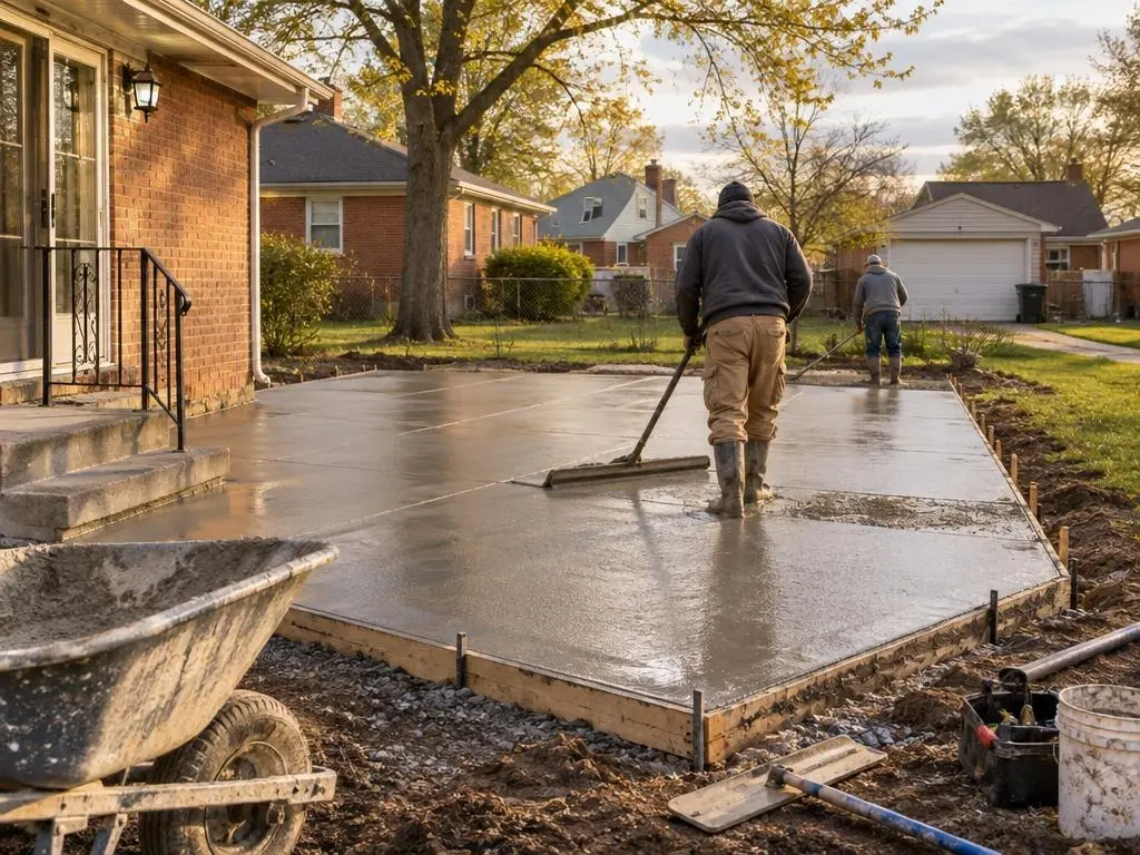 Concrete Patios in Parma, OH