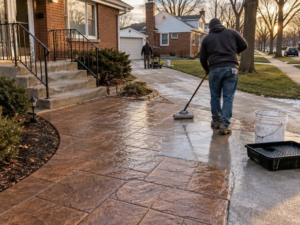 Stamped Concrete in Parma, OH